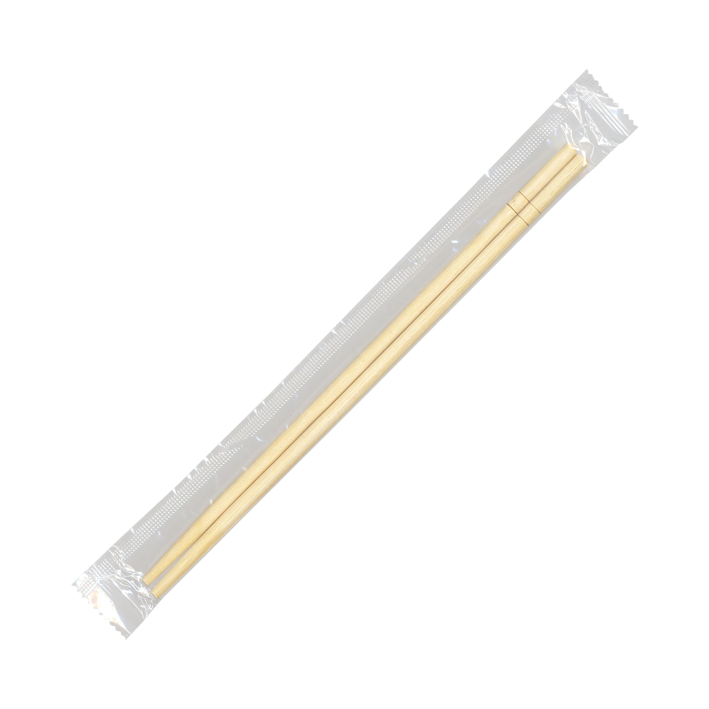 九州紙工  OPP完封箸竹丸5.0(楊枝無し) 4,000膳 無地 衛生的 個包装使い捨て テイクアウト 飲食店 ST-10(C)