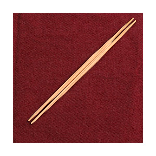 九州紙工 杉らんちゅう箸26cm 赤染め バラ 高級箸 2,000膳 業務用 国産 日本製  長めで使いやすい おもてなし プレミアム品質 大容量でお得 懐石 割烹 料亭