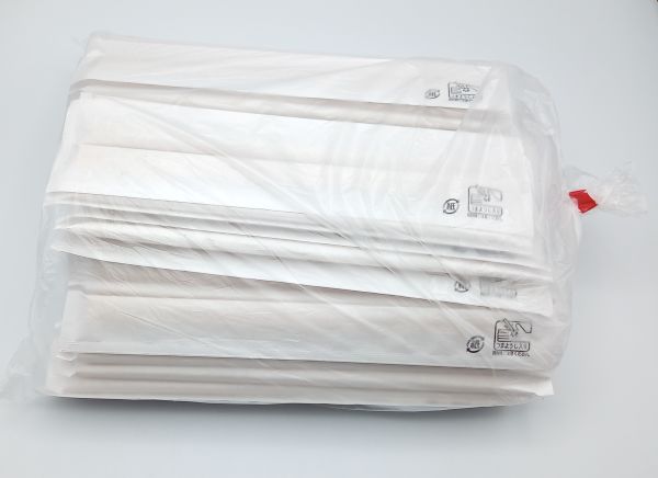 九州紙工 紙完封箸 100膳FSC（R）認証（FSC-C126057） 白無地  21 植林元禄  個包装 楊枝あり  割り箸 シンプル  テイクアウト お弁当 飲食店