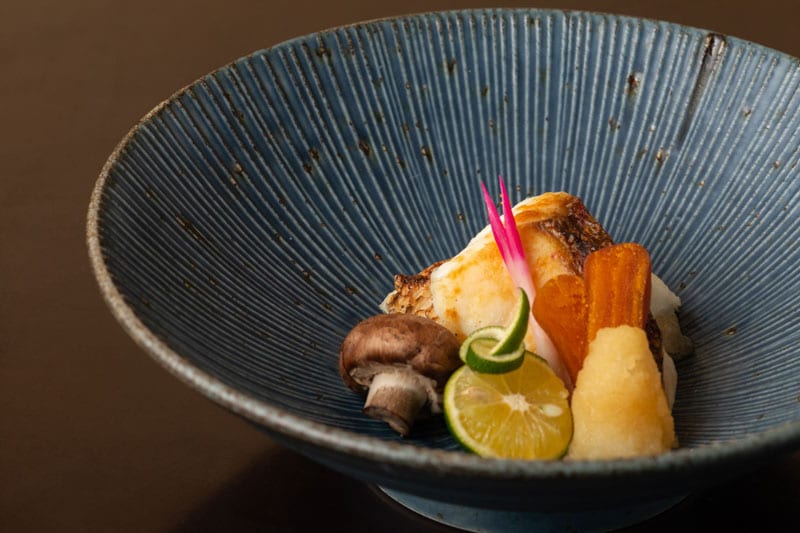 わび紺ねず 千段8.0めん鉢｜うつわや休兵衛