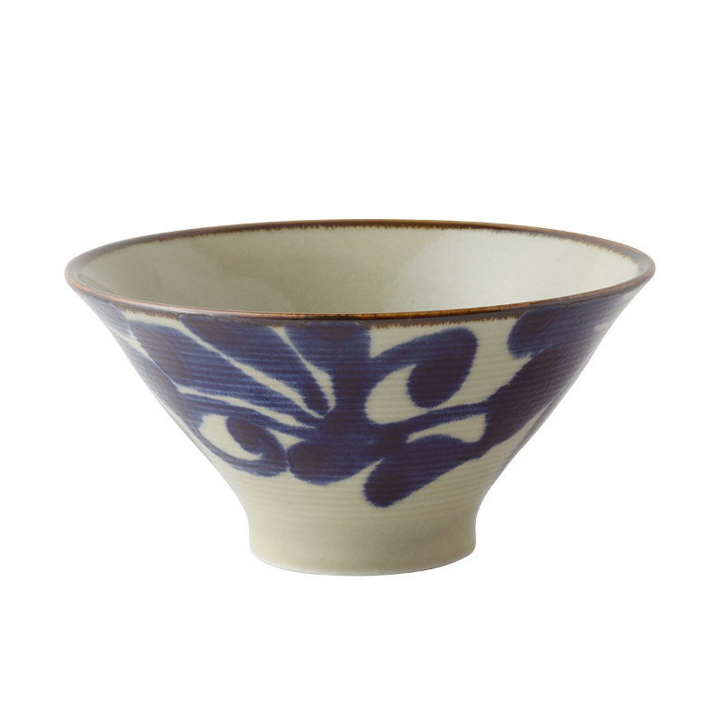 琉球るり唐草　6.5薄筋高ハマ丼