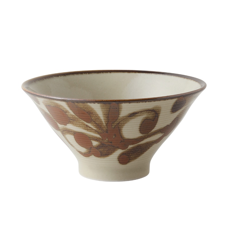 琉球サビ唐草　6.5薄筋高ハマ丼