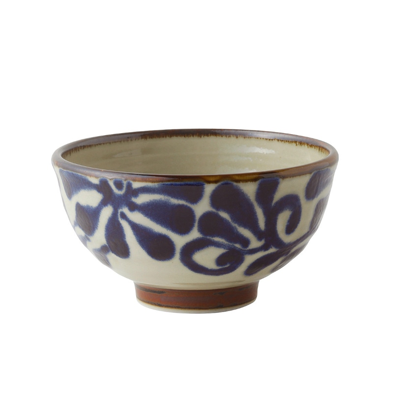 琉球るり唐草 六兵衛5.5高ハマ丼｜うつわや休兵衛