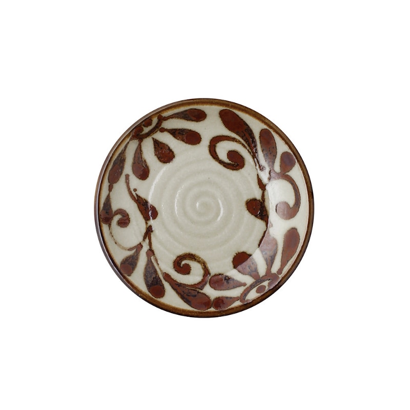 琉球サビ唐草　5.0皿