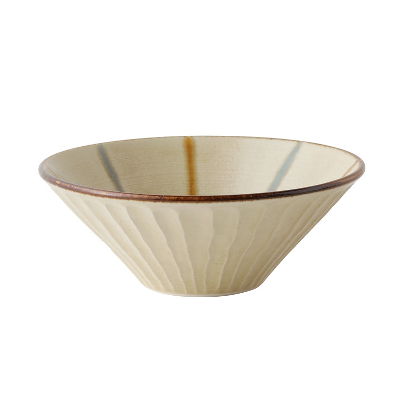 琉球イッチン　しのぎ浅鉢　大