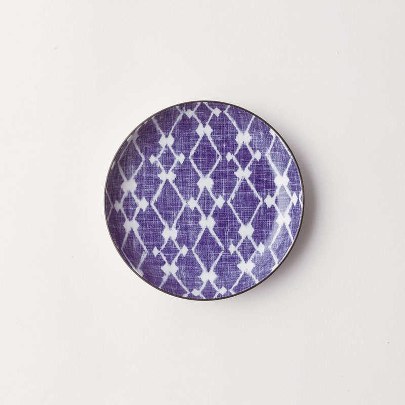 変わり菱紋　5.0皿