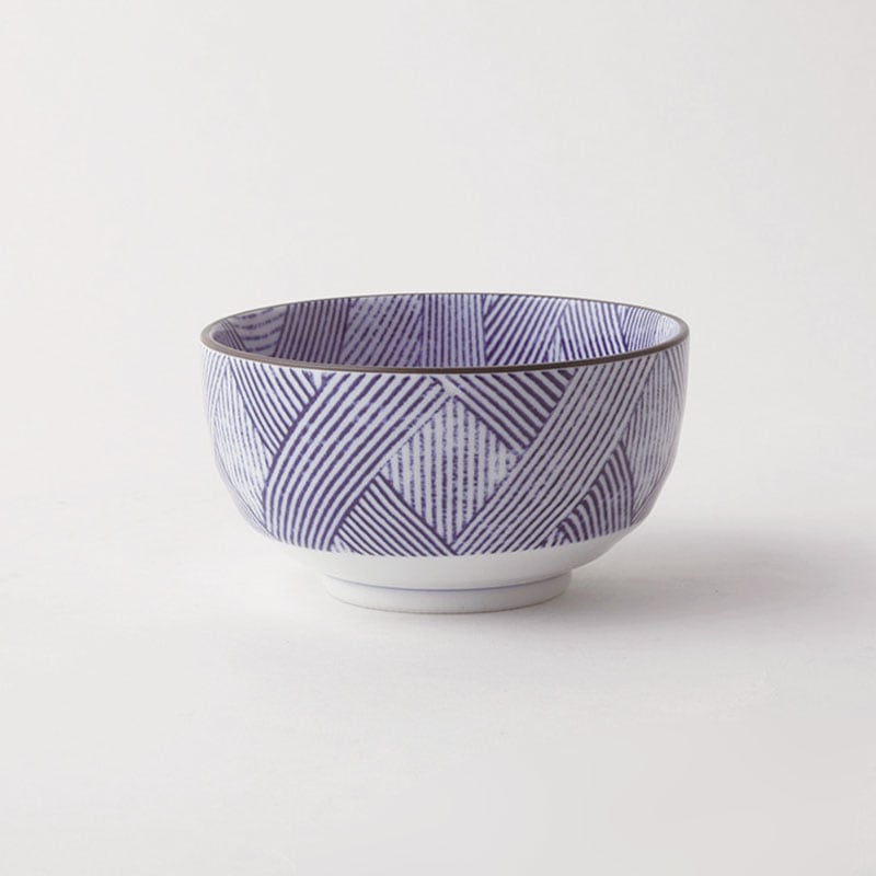 縞格子　4.1多用丼