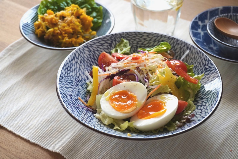 縞格子　4.1多用丼