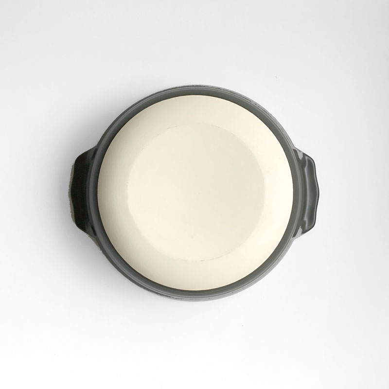 ７号土鍋　三島　（身・蓋セット）