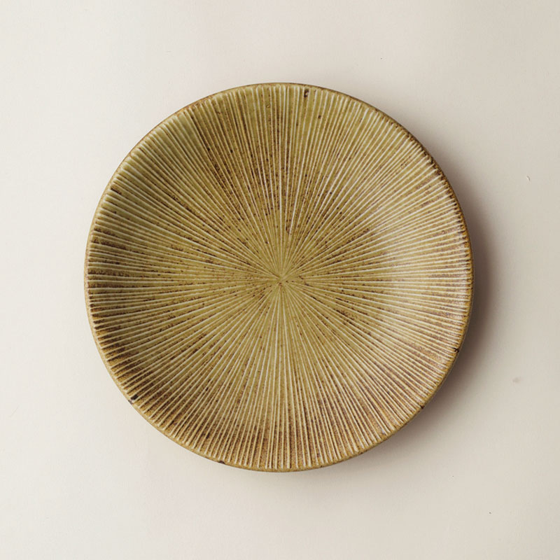 わび朽葉　千段7.5皿