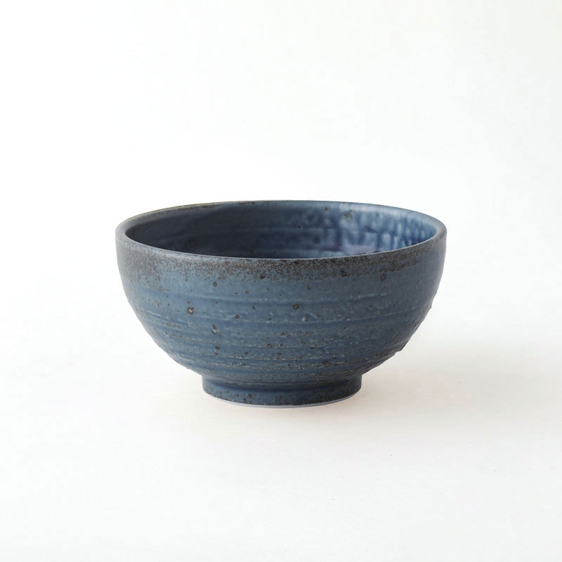 わび紺ねず　砂目5.0丸丼