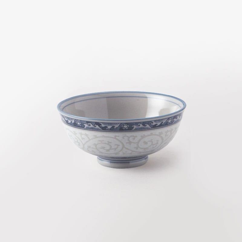 波唐草　中平碗