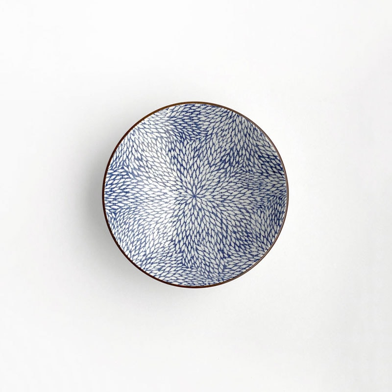 むじな菊　7.0めん鉢