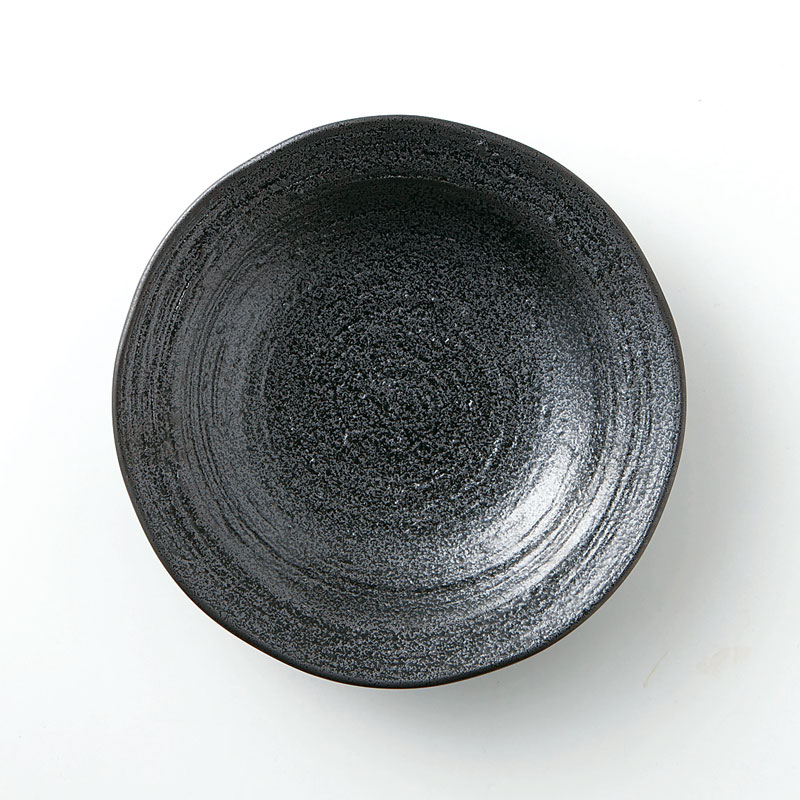 黒御影 8.0麺皿｜うつわや休兵衛