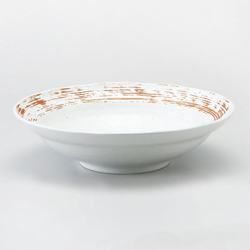 白樺　尺盛り鉢