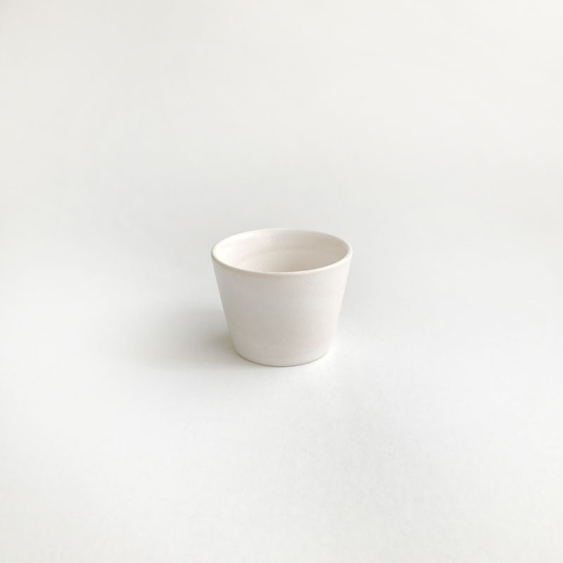 粉引　そばココット