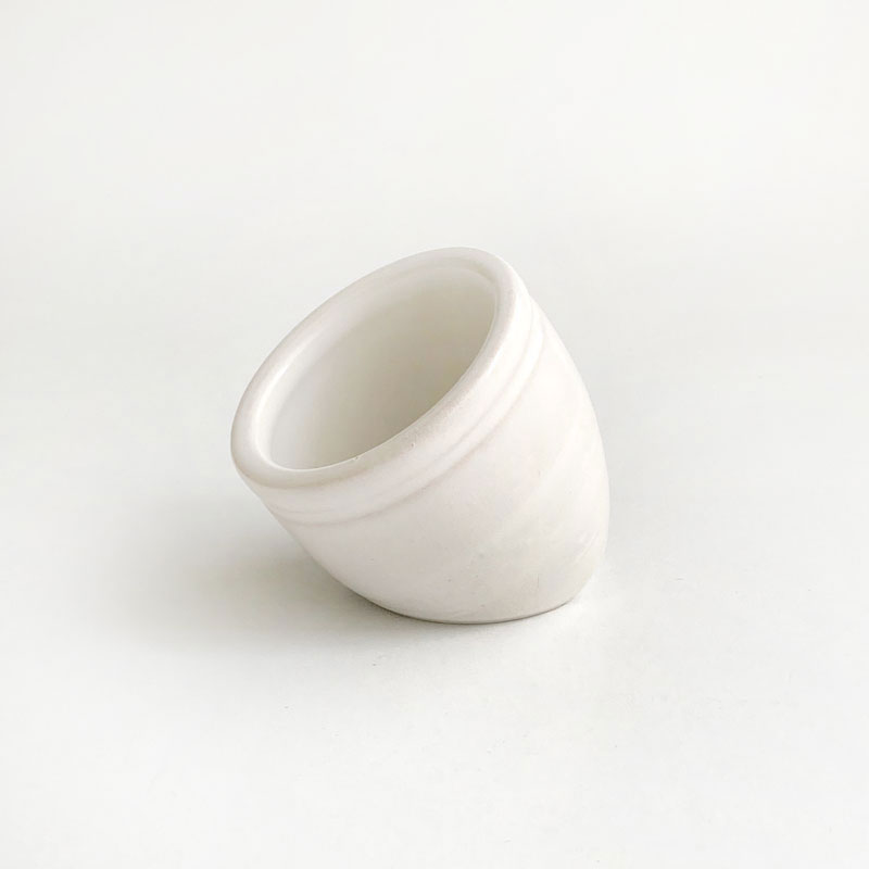 粉引 たこ壺 大