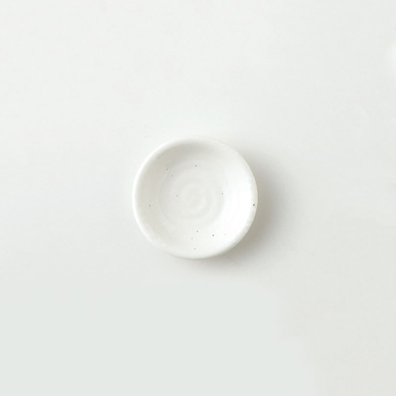 白玉粉引　3.0皿