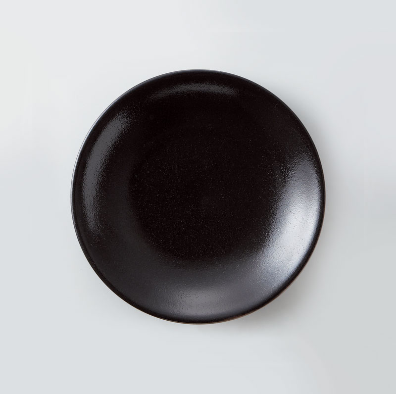 柚子黒天目 7.5皿