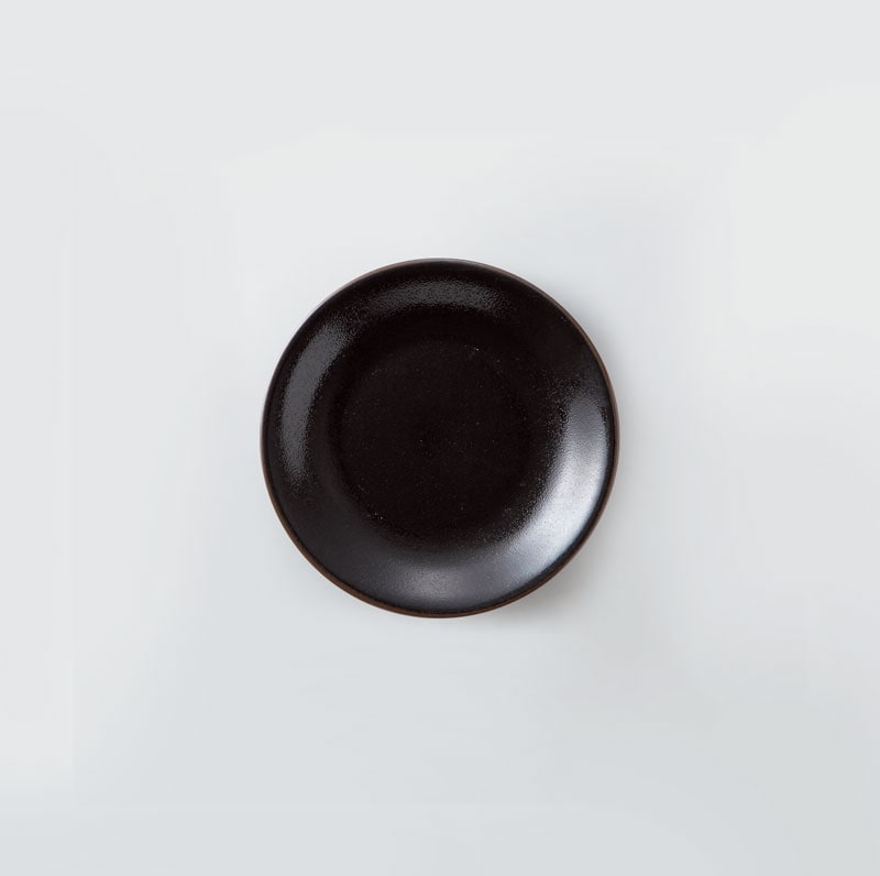 柚子黒天目 4.5皿