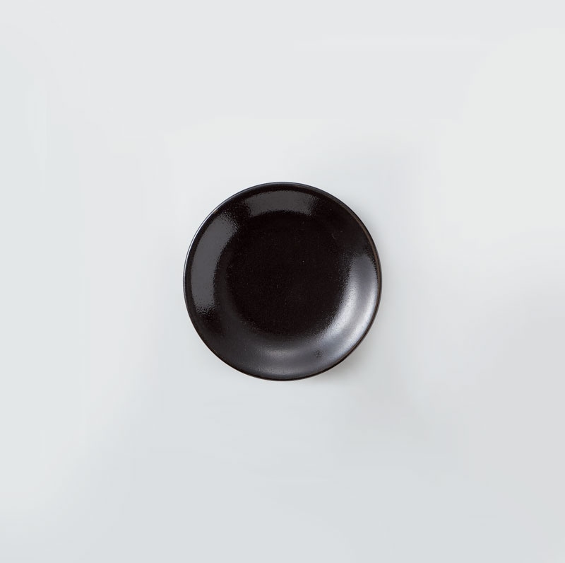 柚子黒天目 4.0皿