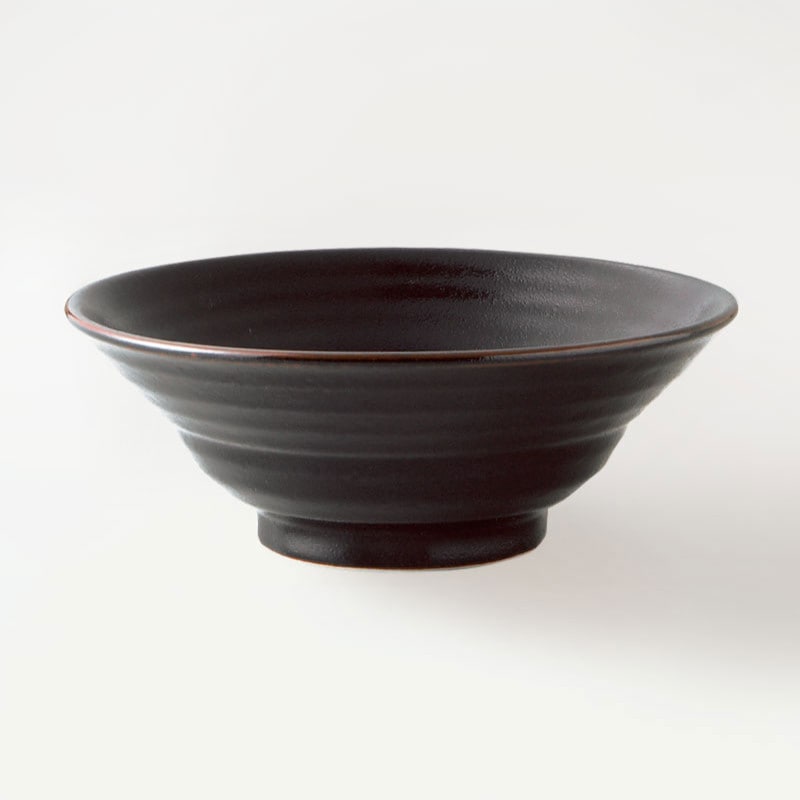 柚子黒天目　六兵衛8.0丼