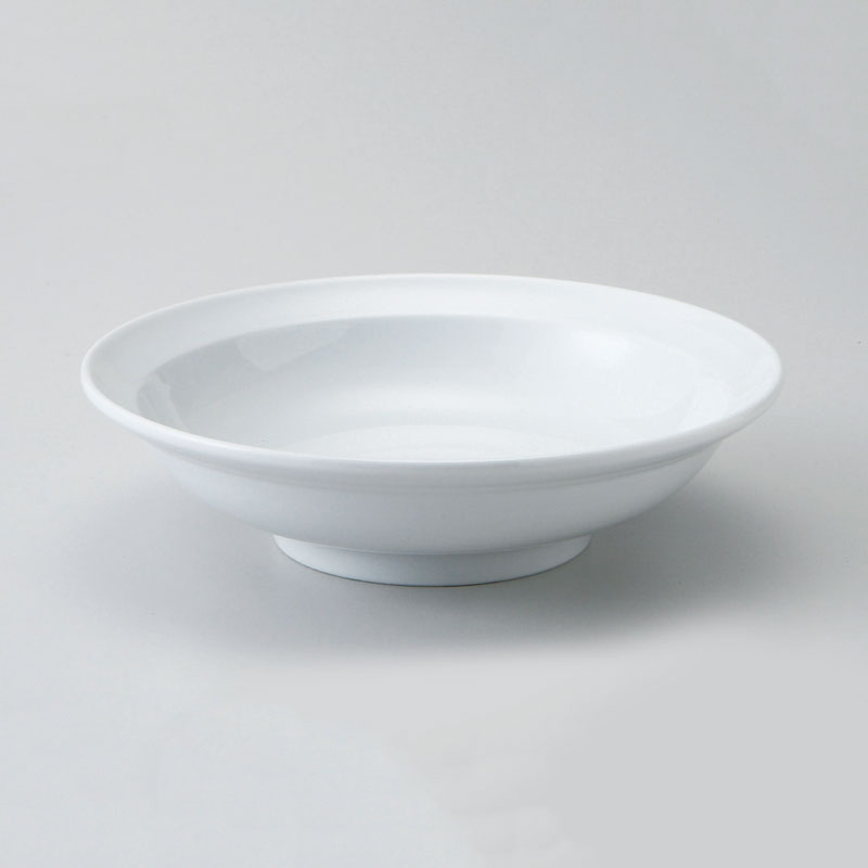 187-0081 青磁　8.0丸高台皿 187-0081 青磁 8.0丸高台皿