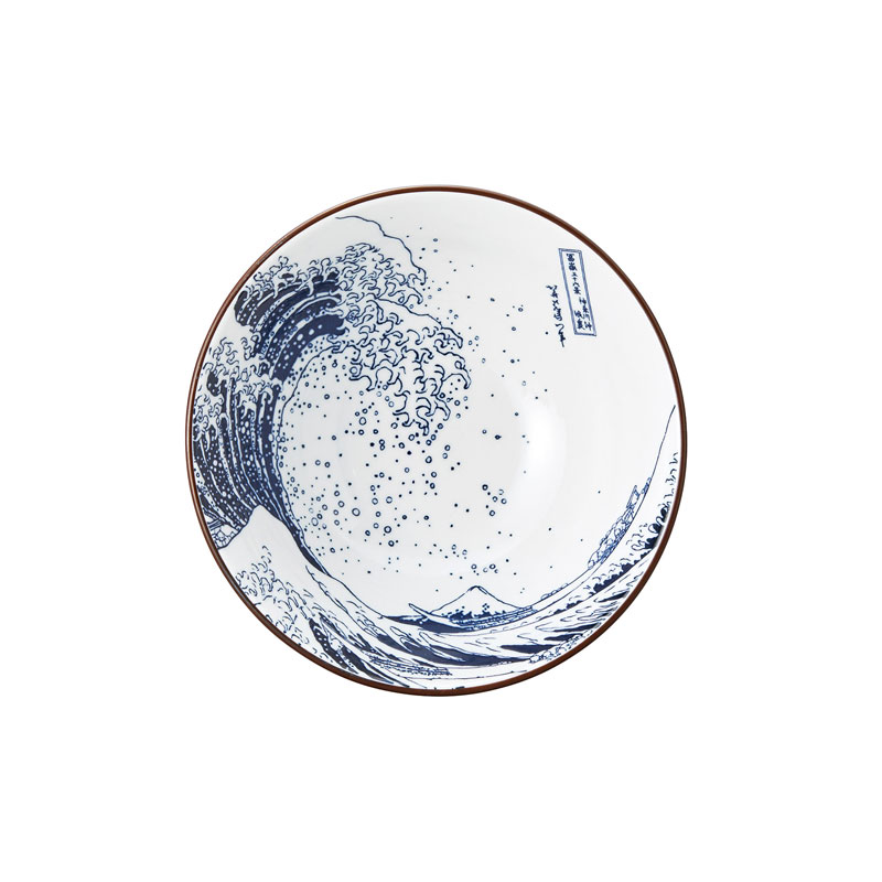 北斎 富士 5.8そば丼｜うつわや休兵衛