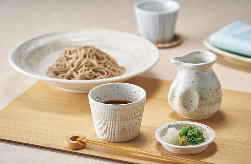 白御影白刷毛 千段9.0めん鉢