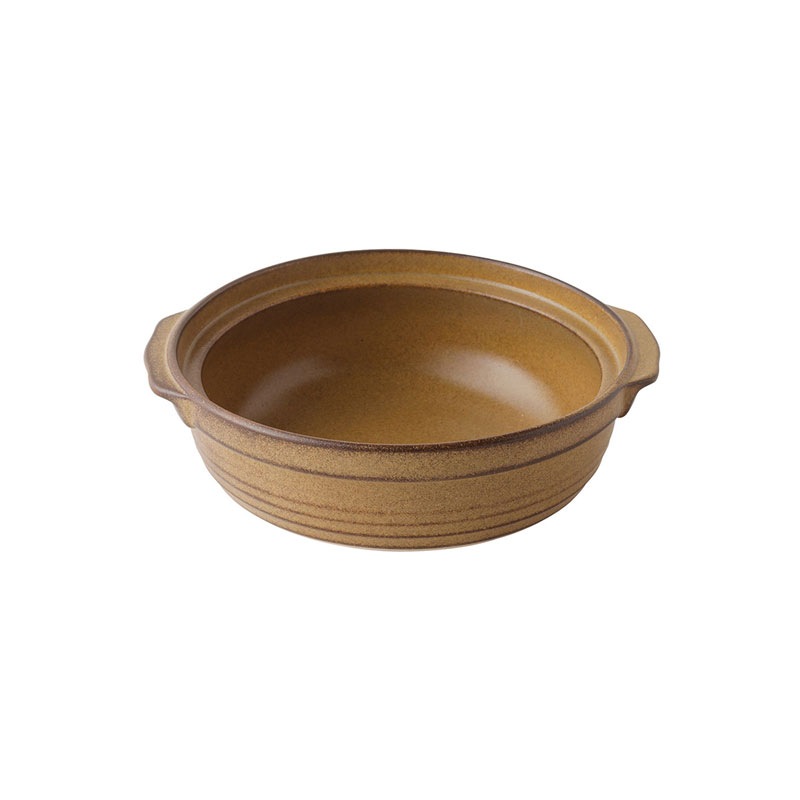 6号土鍋（身）　薄茶