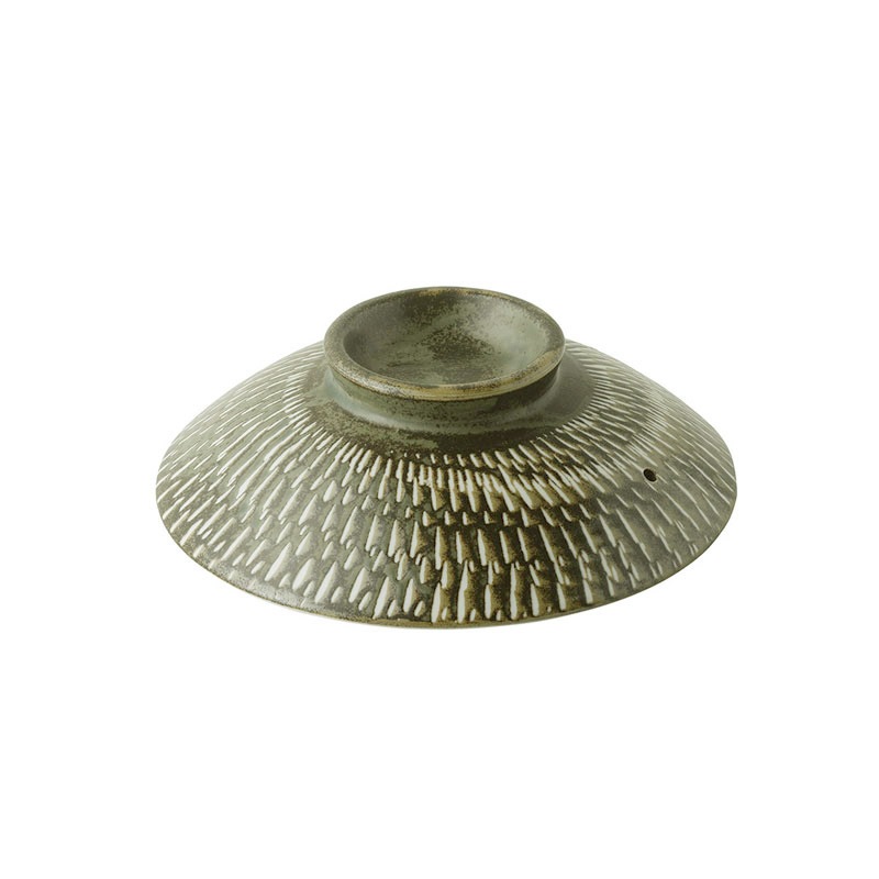 土鍋フタ7号　とちりうぐいす