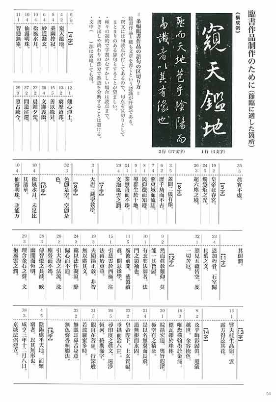 集王聖教序 (集字聖教序） シリーズ書の古典(10) 天来書院｜書道用品