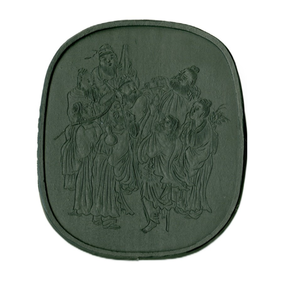 呉竹千寿墨No.49 八僊人 10.0丁型 ｜書道用品の半紙や筆、墨などをお