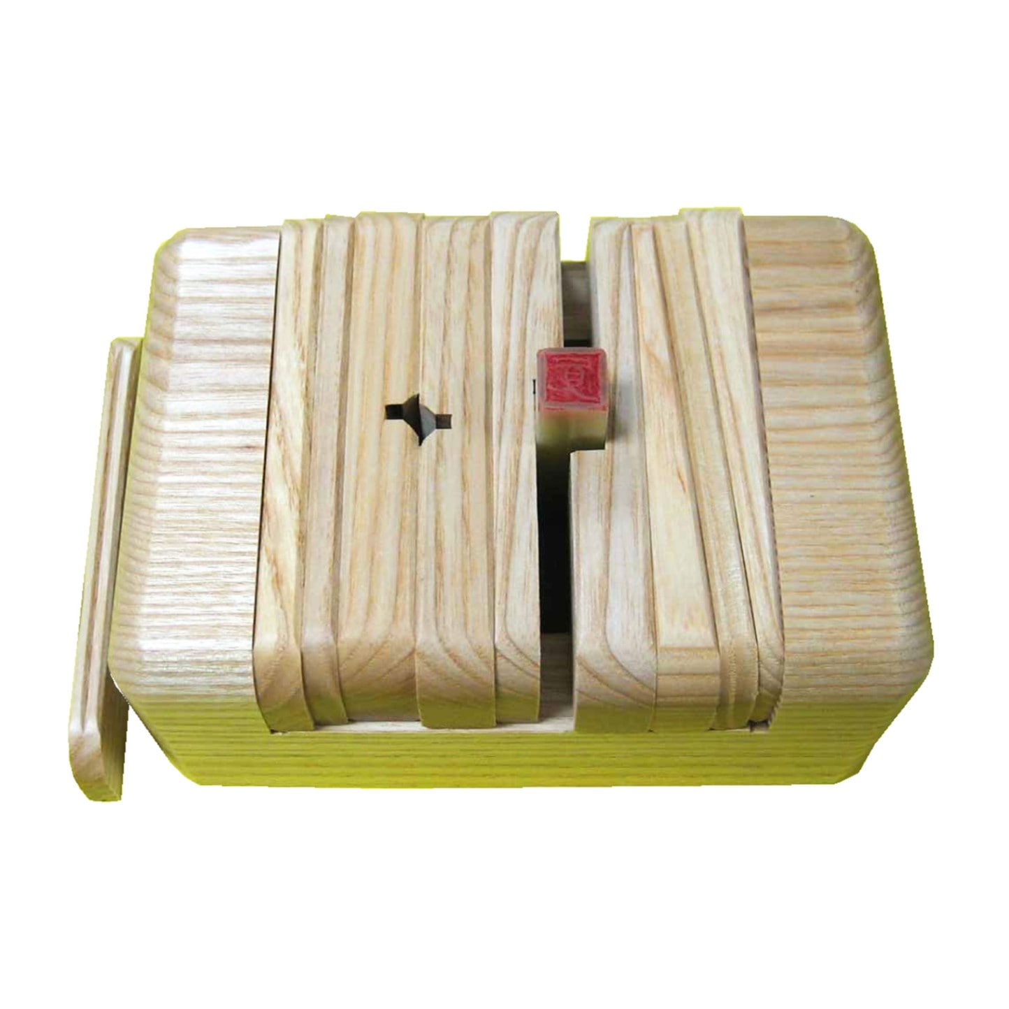 古代ギリシャ 石製 大玉印章『歩く鳥とラテン文字』ドーム型