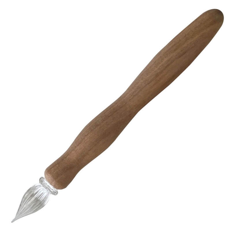 ���ݥ��åɥ��饹�ڥ󡡡�����ˡ�Wood Glass Pen (ECF170-2)