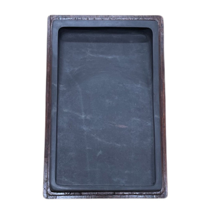 麻子坑 淌池硯9吋 麻子坑端溪硯 長方9吋｜書道用品の半紙や筆、墨などをお探しならキョー和