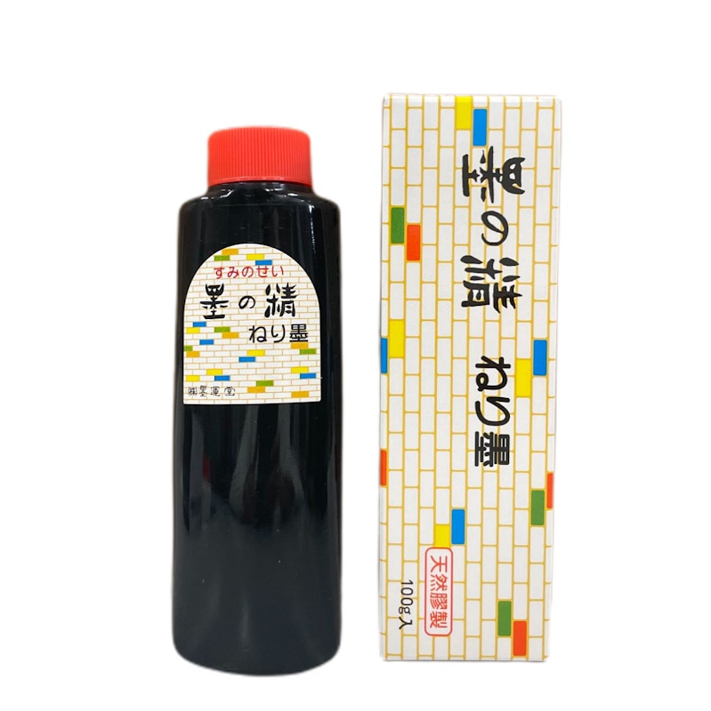 墨の精 ねり墨 100g｜書道用品の半紙や筆、墨などをお探し