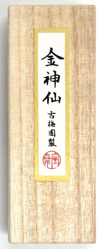 古梅園 金神仙 中古 金神仙 1.5型|書道用品の半紙や筆、墨などをお探しならキョー和