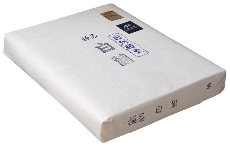 極品 白蘭箋 半切 100枚 （因州）｜書道用品の半紙や筆、墨など