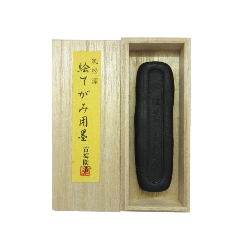 絵てがみ用墨 (松煙） 1.0型｜書道用品の半紙や筆、墨などをお探しなら