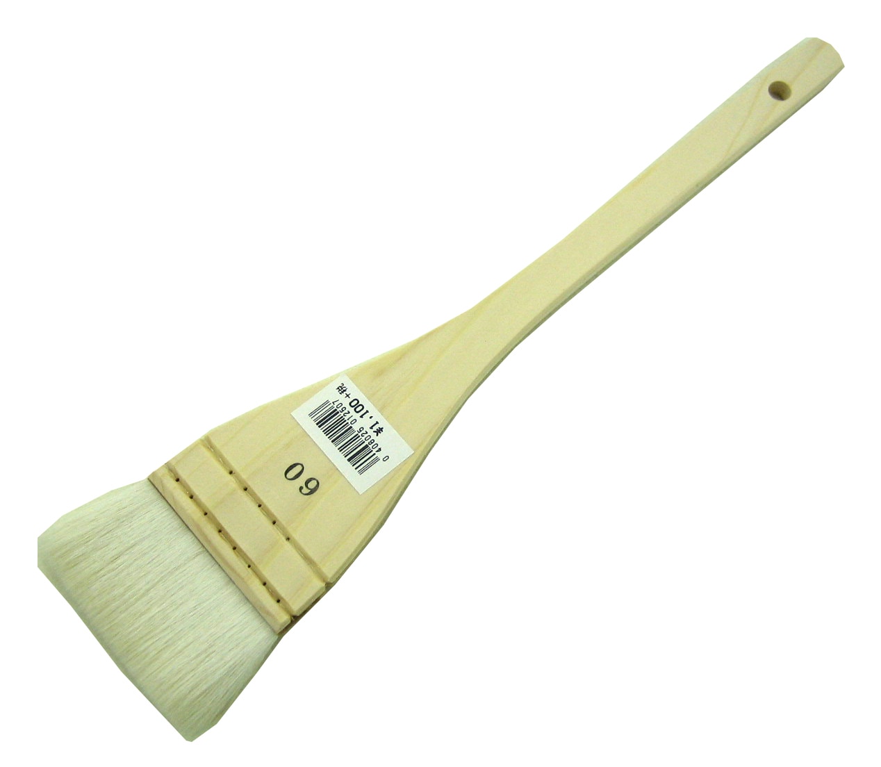 絵刷毛 2寸 (穂先サイズ：6.0cm x 4.0cm）｜書道用品の半紙や筆、墨