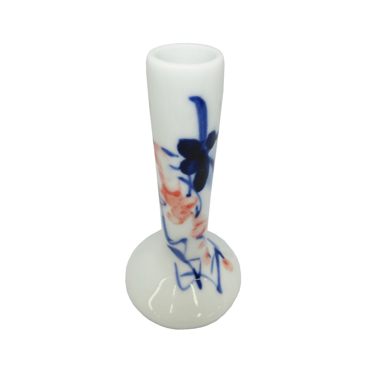 青花陶器筆立 (中) ｜書道用品の半紙や筆、墨などをお探しなら