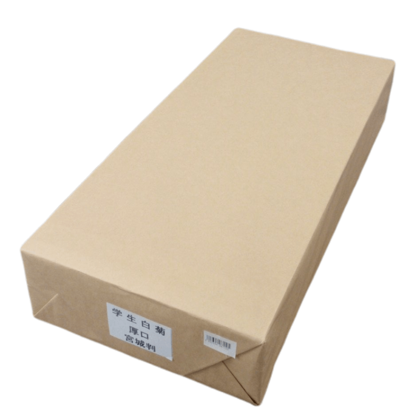 学生白菊　2箱　1000枚入り Amazon | 半紙 学生白菊 【厚口】 1000枚入 小学生 ThankUレジ袋