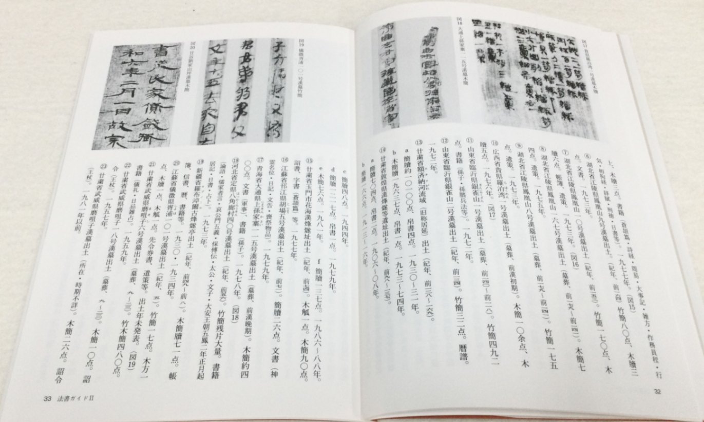 中国法書ガイド 第十巻 木簡・竹簡・帛書[漢・晋]｜書道用品の半紙や筆