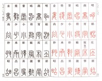 篆刻文字シリーズ 金文 マール社 書道用品の半紙や筆 墨などをお探しならキョー和