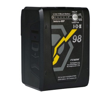 【週末限定価格】【新品未使用】IDX Imicro-98P ⭐︎モバイルバッテリー Imicro-98P (Micro 97Wh High-Load Li-Ion V-Mount Battery w 2x
