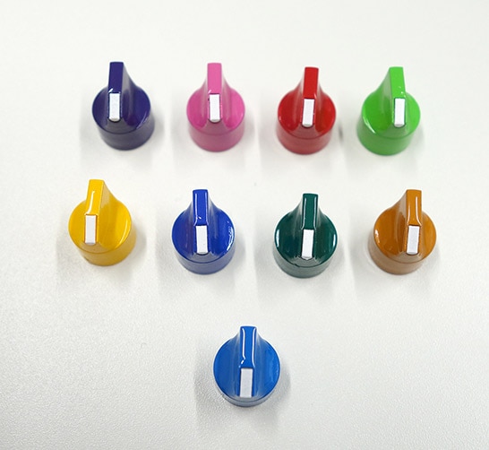 AKA_Lab F8n / F8n PRO用ツマミ【カラー版】 9点セット AKA_Lab様にて