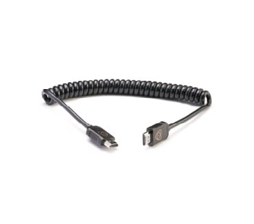 ATOM4K60C6 / ATOMFLEX PRO HDMI COILED CABLE (Full to Full 40cm)