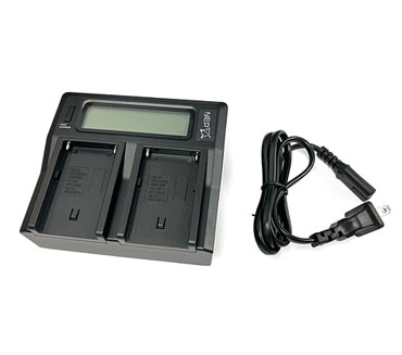 NEPバッテリー Li-D770P & 充電器 SCX-600-F970 セット Amazon | NEP エヌイーピー SCX-600-F970 デジタル数値表示機能付2連