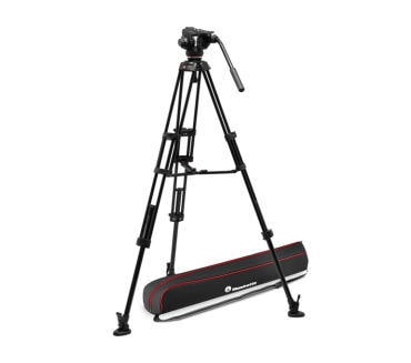 発売前商品】Manfrotto MVK502XTWINMA 502Xビデオ雲台+アルミツイン